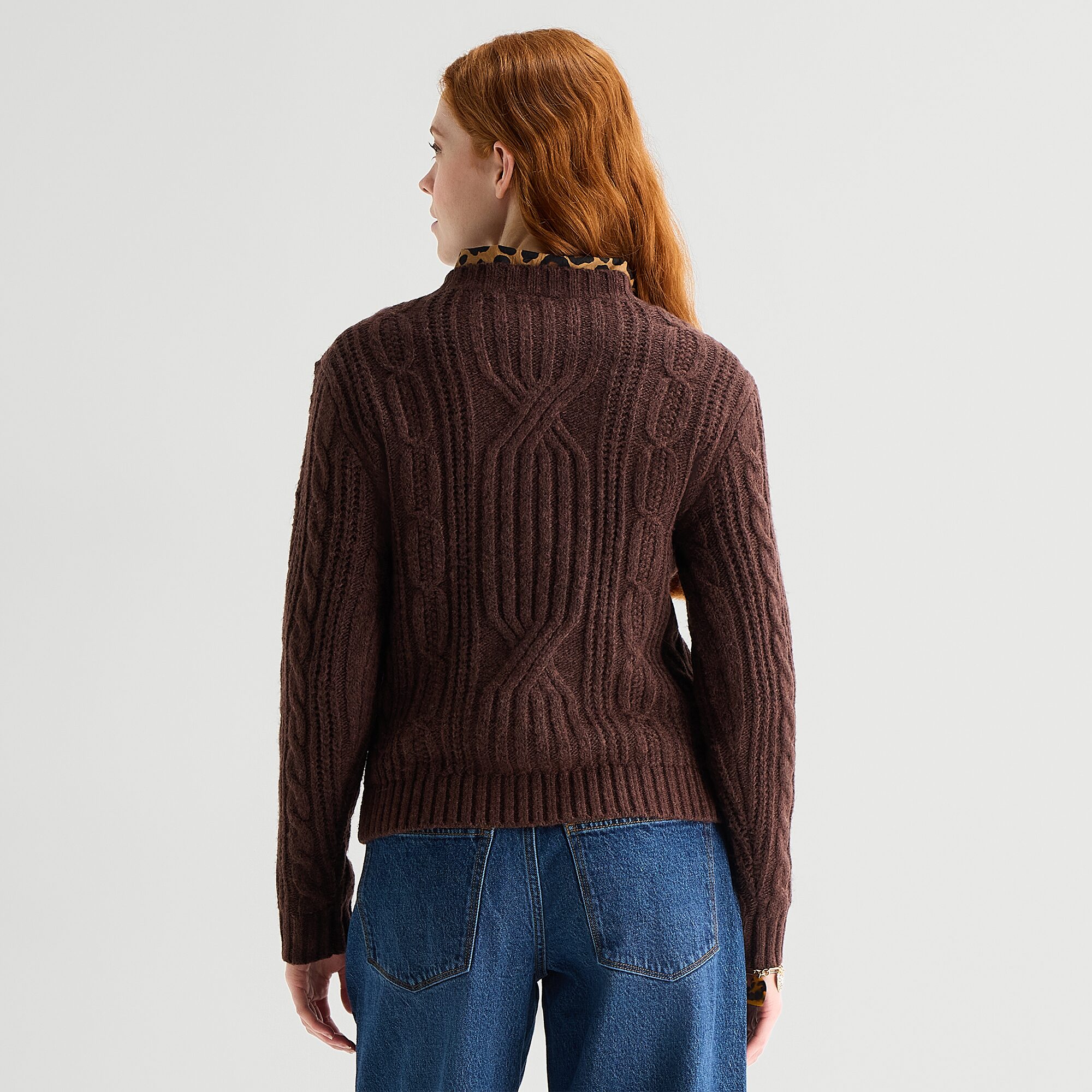 St. John's Bay Womens Crew Neck Long Sleeve Pullover Sweater
