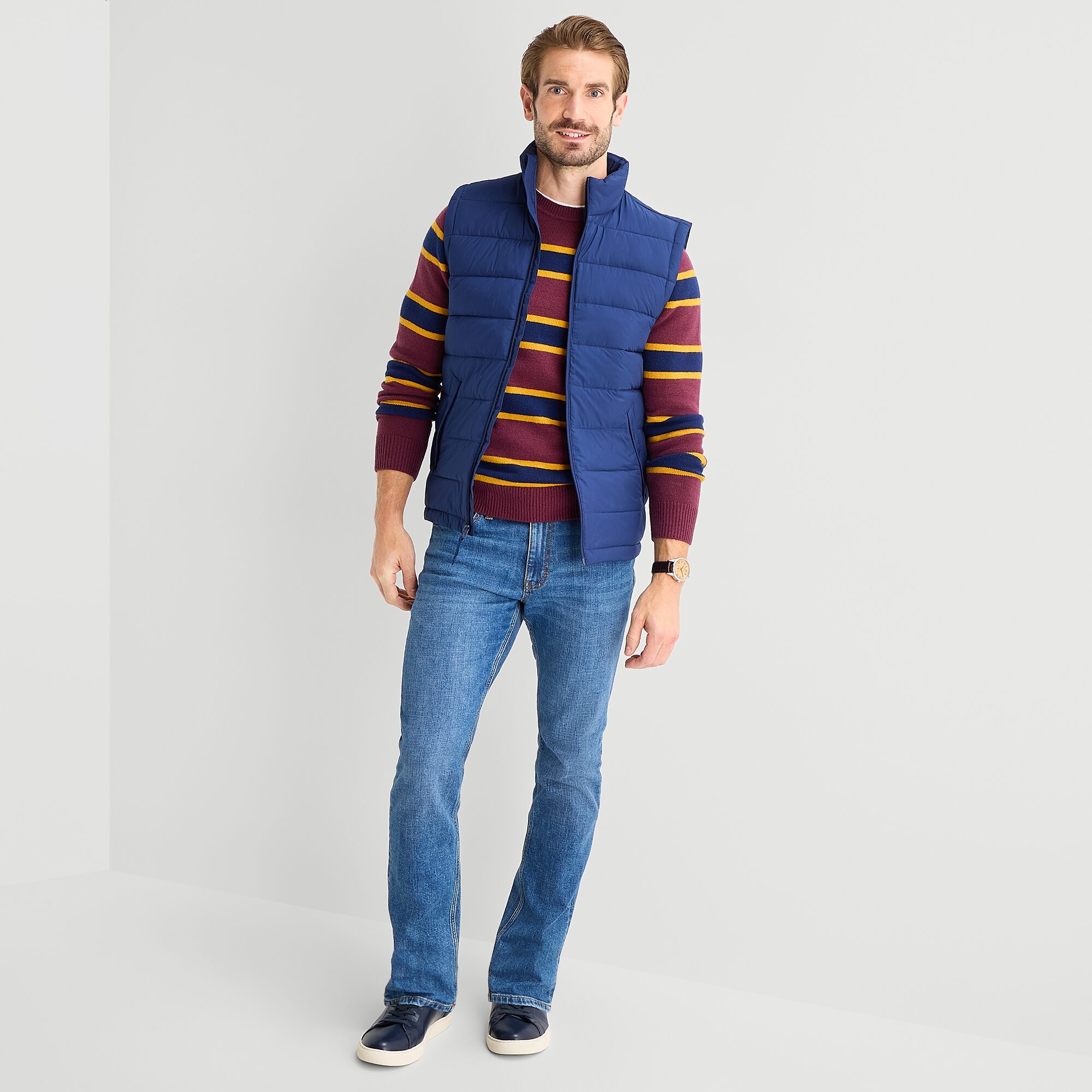 St. John's Bay Mens Puffer Vest