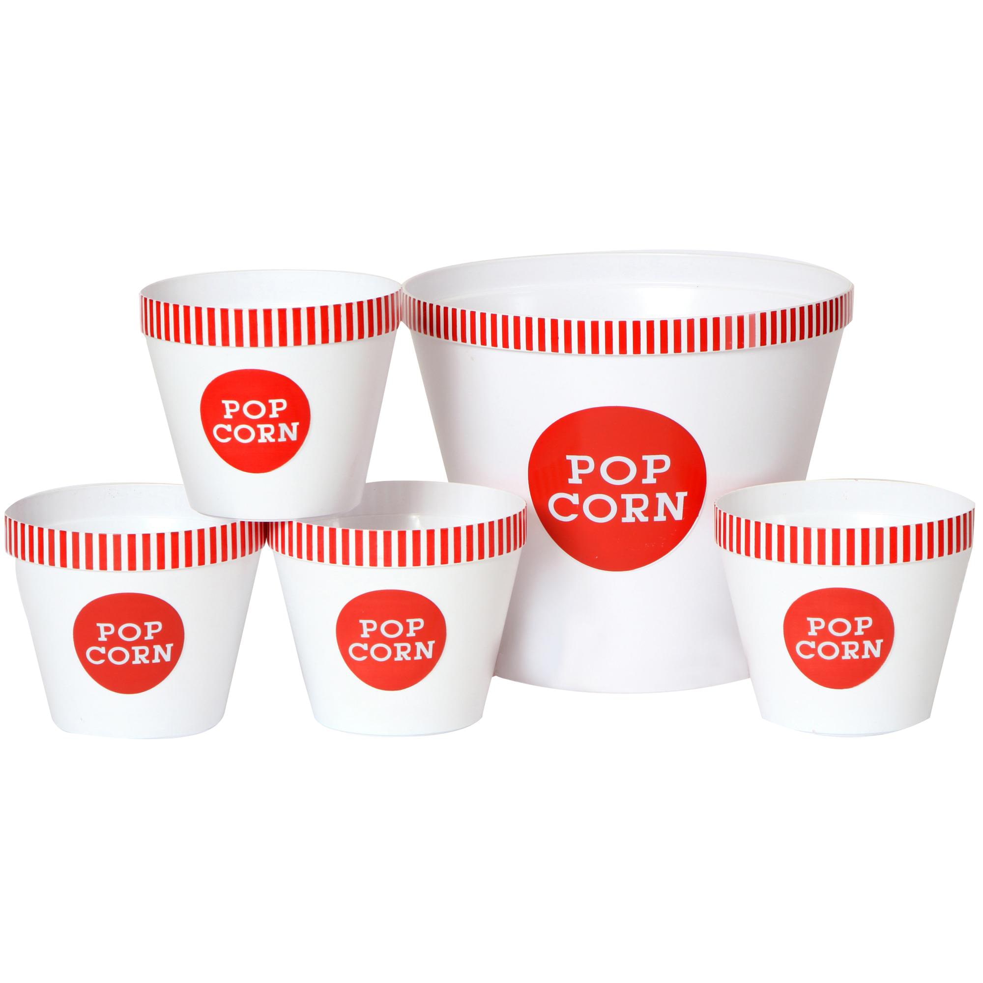 Carnival Popcorn Bucket Serving Set