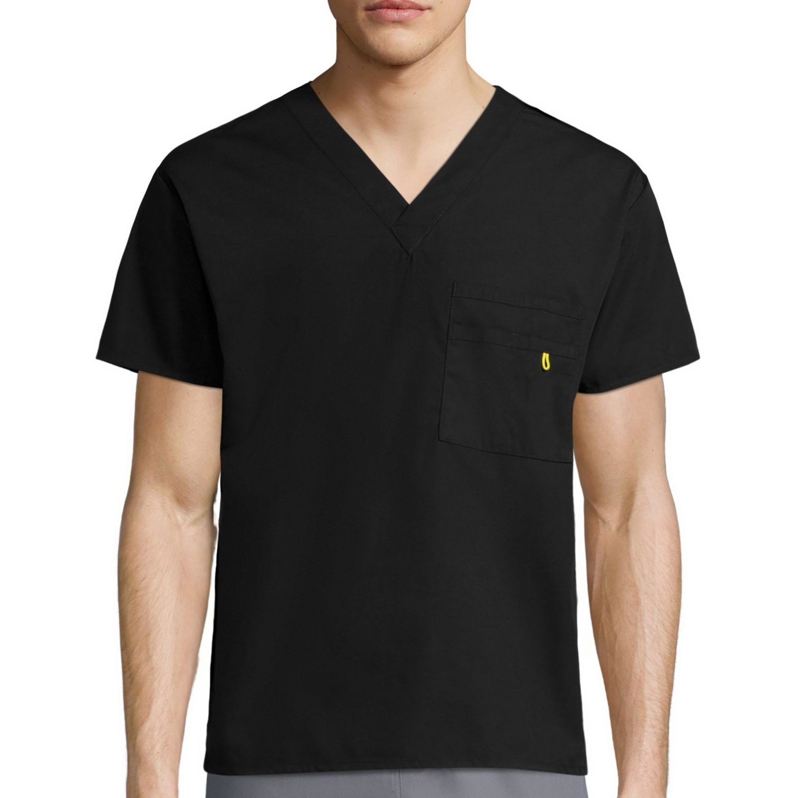 Wink® Origins Alpha Unisex Adult Big and Tall V Neck Short Sleeve Tag Free Scrub Top