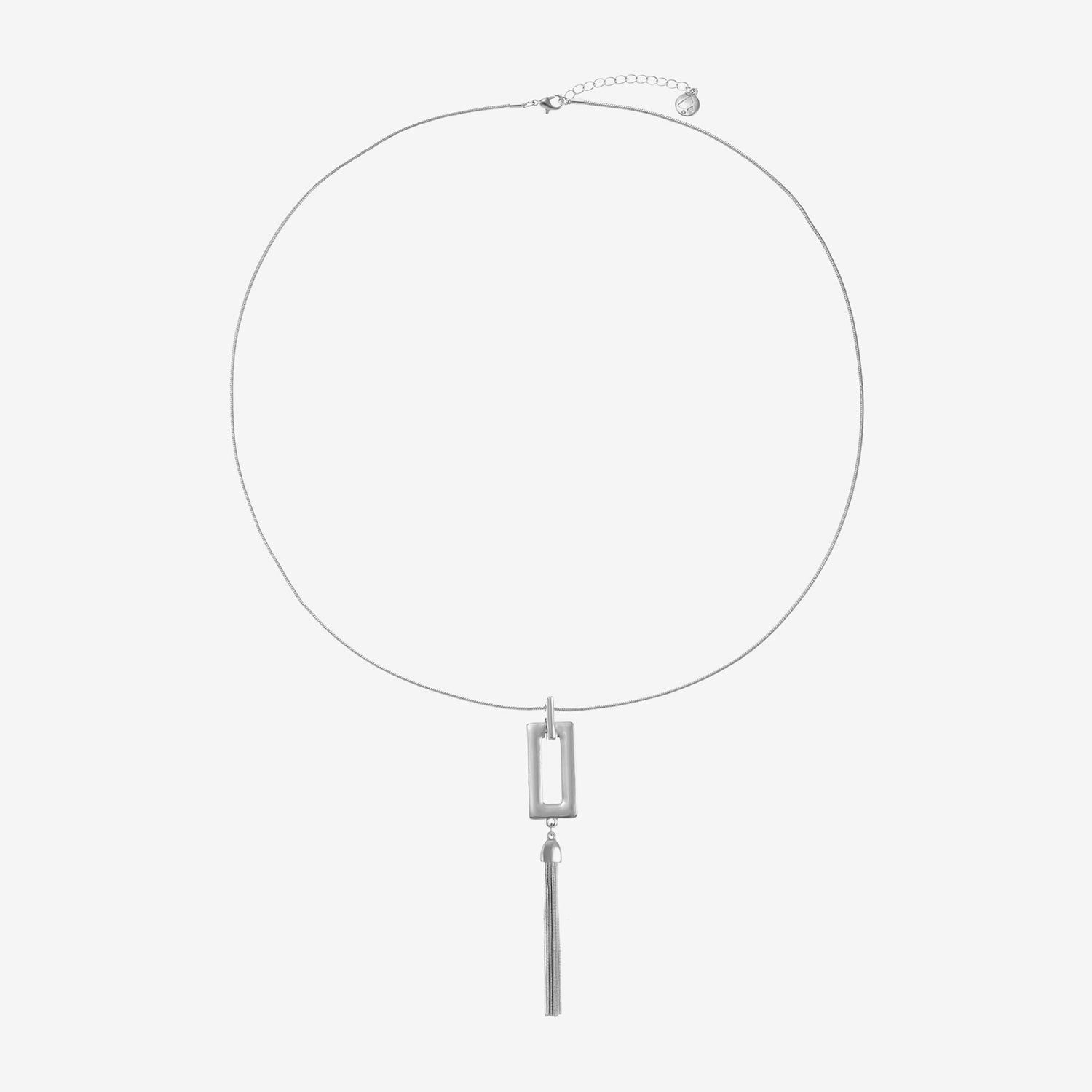 Liz Claiborne Womens Square 30 Inch Pendant Necklace