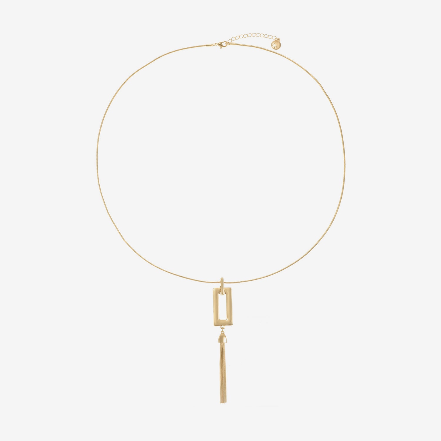 Liz Claiborne Womens Square 30 Inch Pendant Necklace