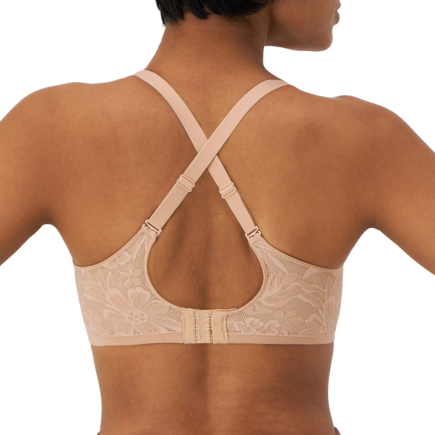 Bali Breathe Cotton Modal Lace Underwire Bra DF7590