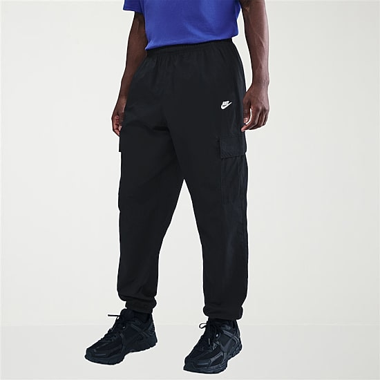 Nike Mens Cuffed Mid Rise Relaxed Fit Active Cargo Pant