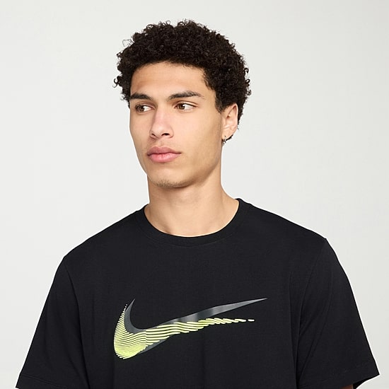 Nike Just Do It Mens Crew Neck Short Sleeve Regular Fit Graphic T-Shirt