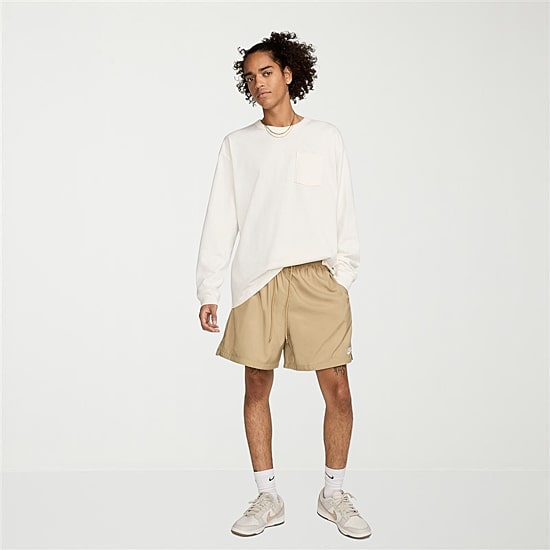 Nike Flow Mens 6" Mid Rise Workout Shorts