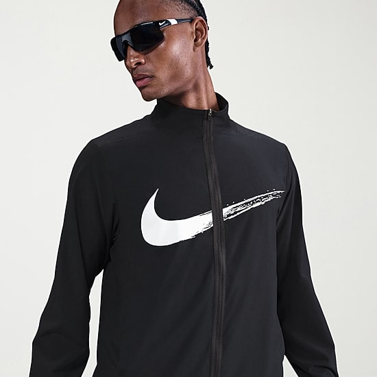 Nike Form Mens Long Sleeve Mock Neck Top
