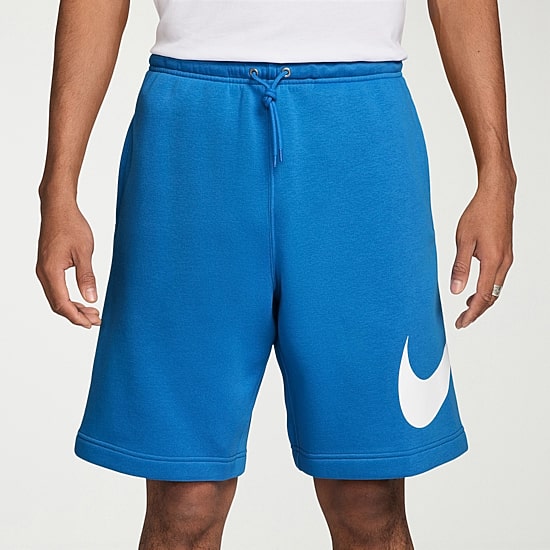 Nike Fleece Mens 11" Mid Rise Workout Shorts
