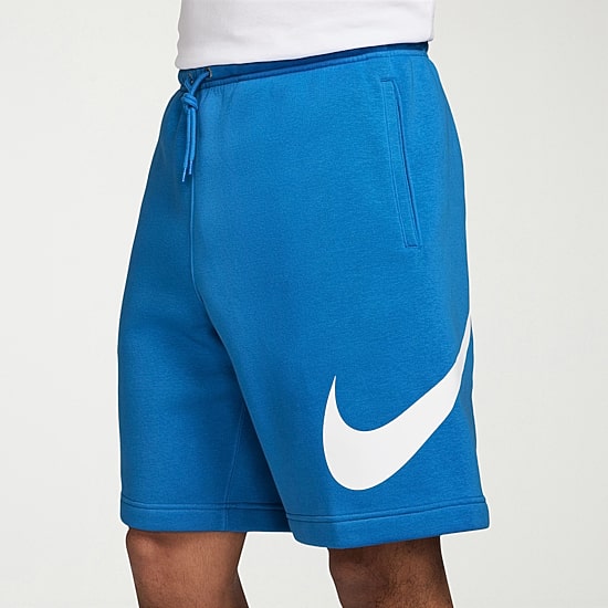 Nike Fleece Mens 11" Mid Rise Workout Shorts