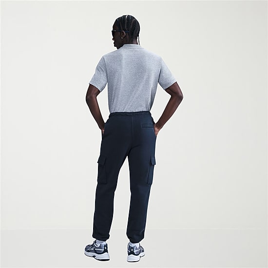 Nike Fleece Mens Cuffed Regular Fit Active Cargo Pant