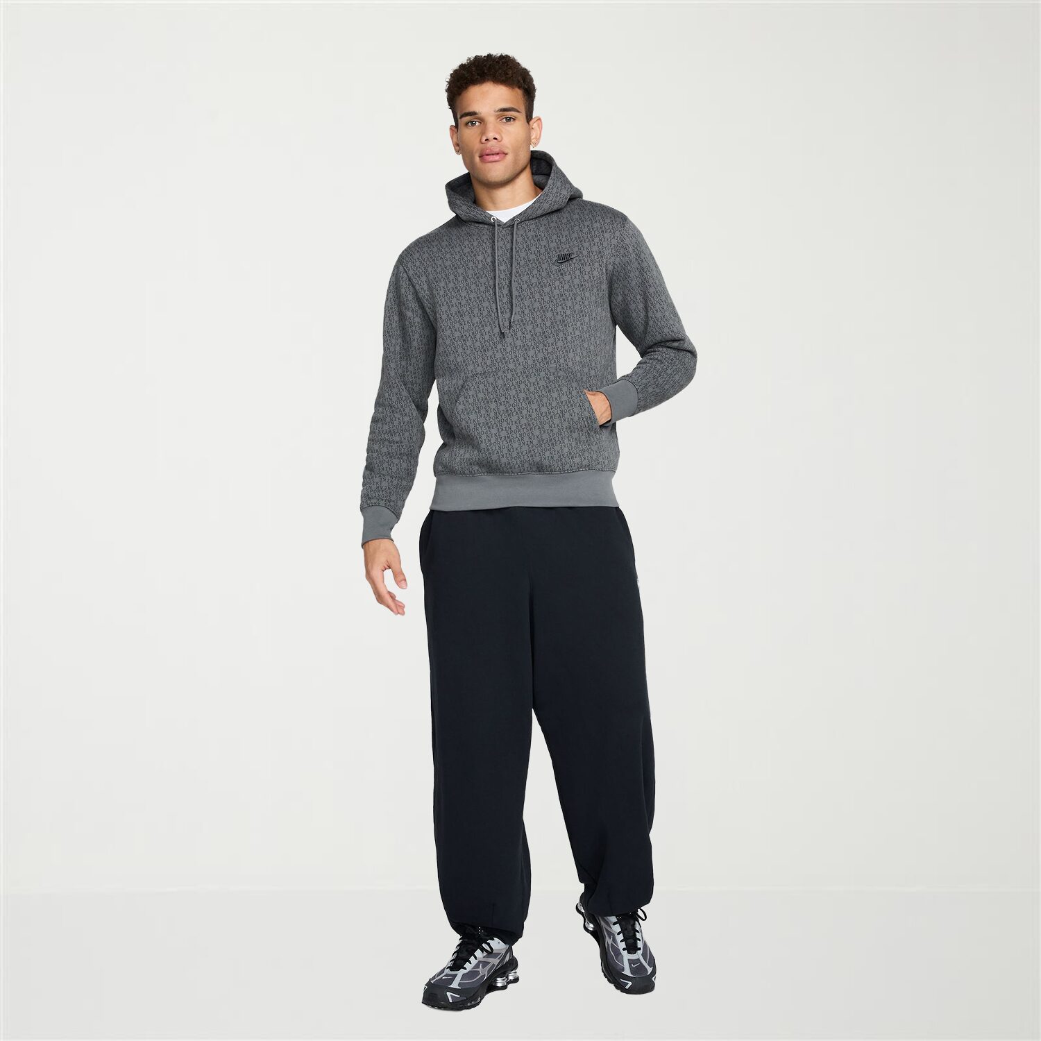 Nike Mens Long Sleeve Fleece Active Hoodie