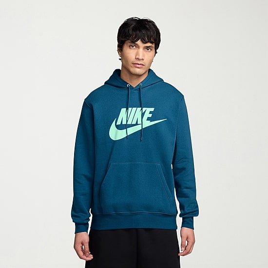 Nike Club Mens Long Sleeve Fleece Active Hoodie