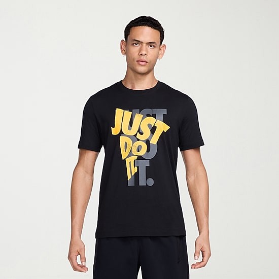 Nike Just Do It Mens Crew Neck Short Sleeve Regular Fit Big and