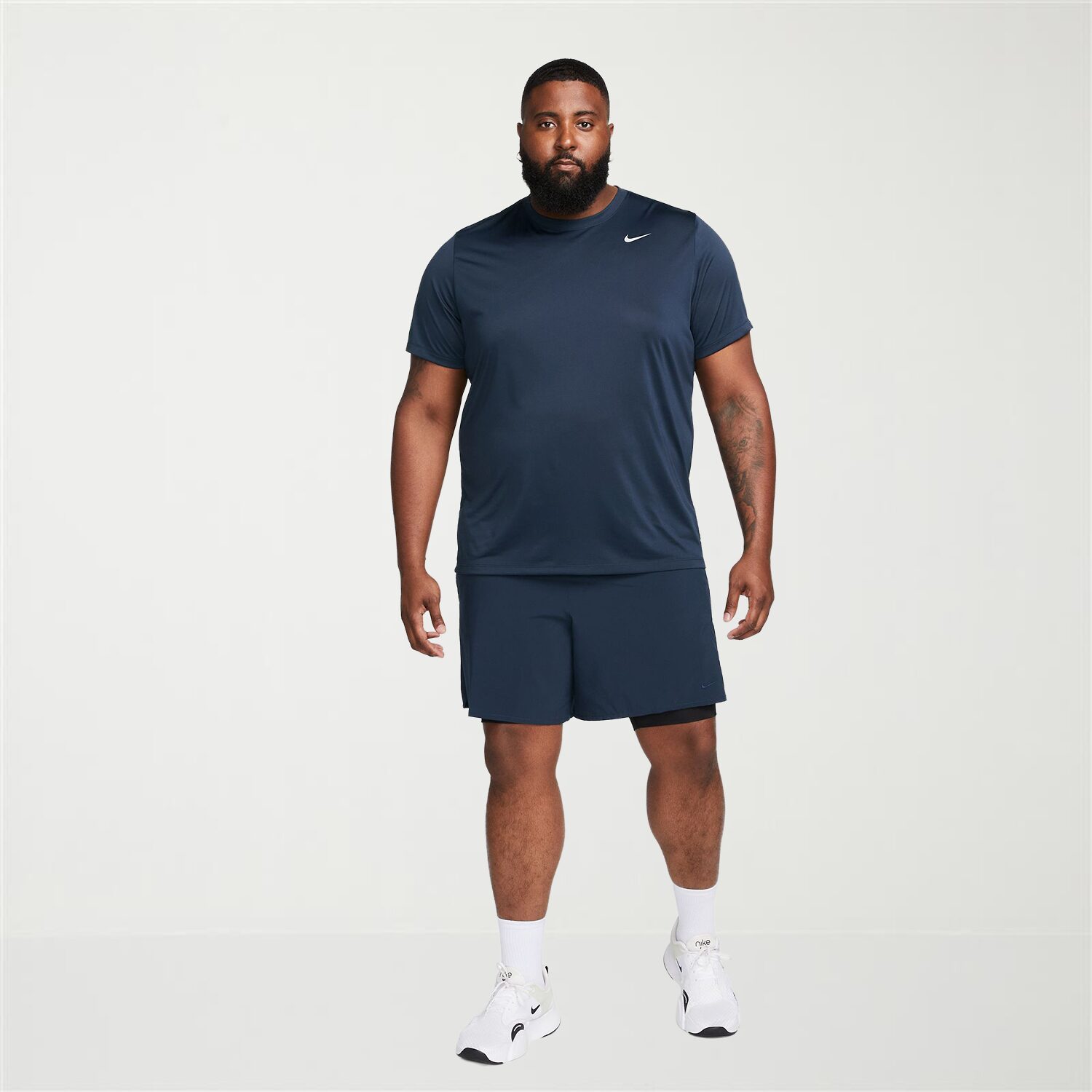 Nike Mens Crew Neck Short Sleeve Quick Dry Active Big and Tall T-Shirt