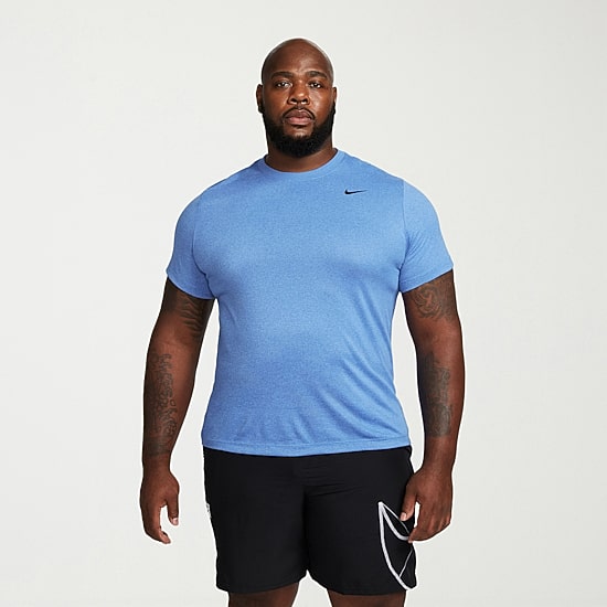 Nike Mens Crew Neck Short Sleeve Quick Dry Active Big and Tall T-Shirt