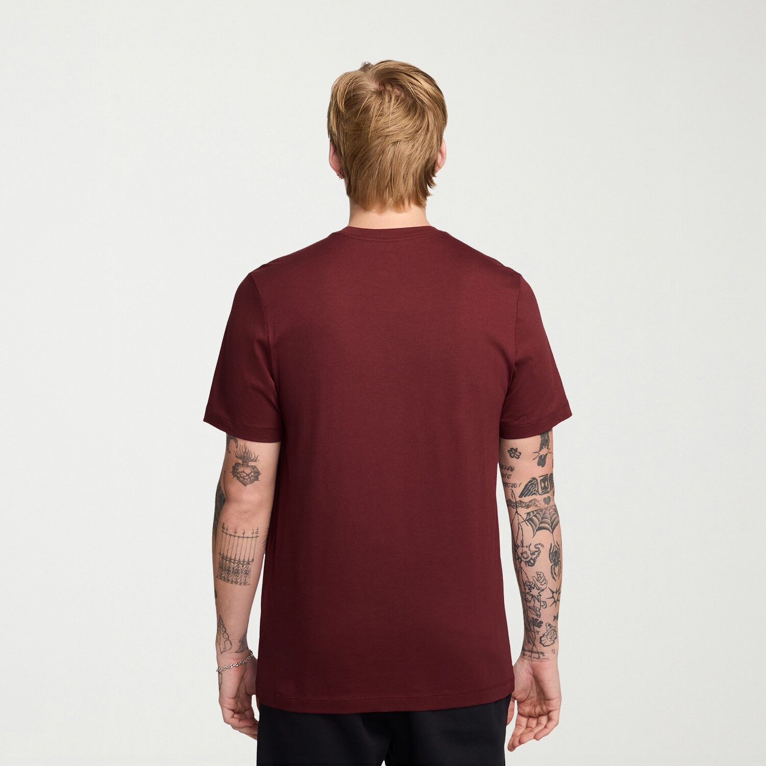 Nike Mens Crew Neck Short Sleeve Embroidered Active Big and Tall T-Shirt