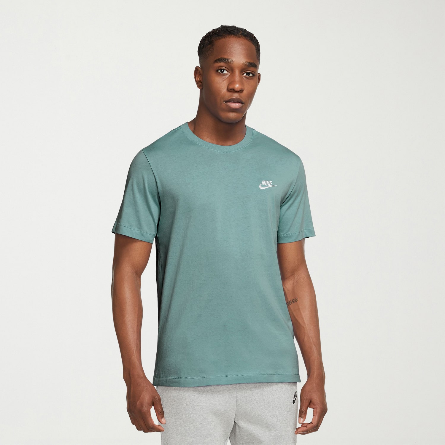 Nike Mens Crew Neck Short Sleeve Embroidered Active Big and Tall T-Shirt