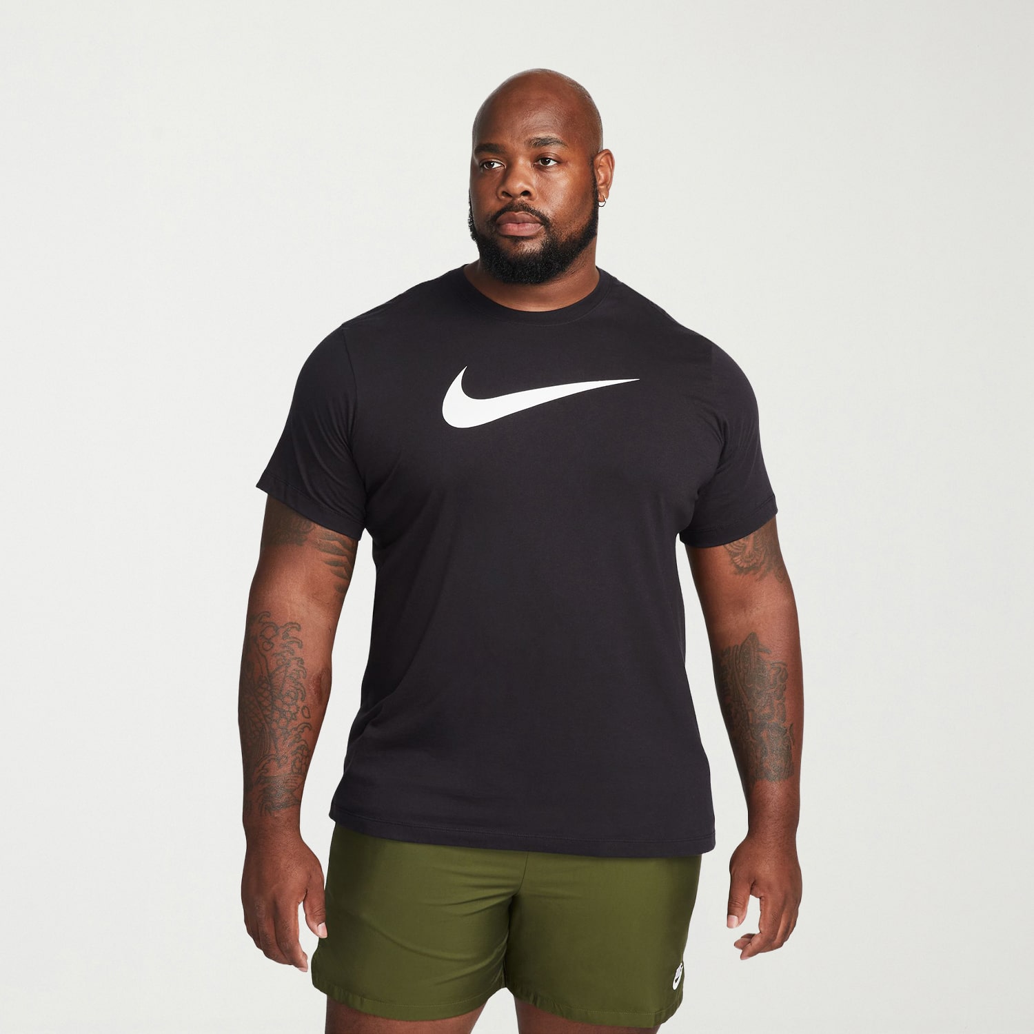 Nike Mens Crew Neck Short Sleeve Regular Fit Big and Tall Graphic T-Shirt