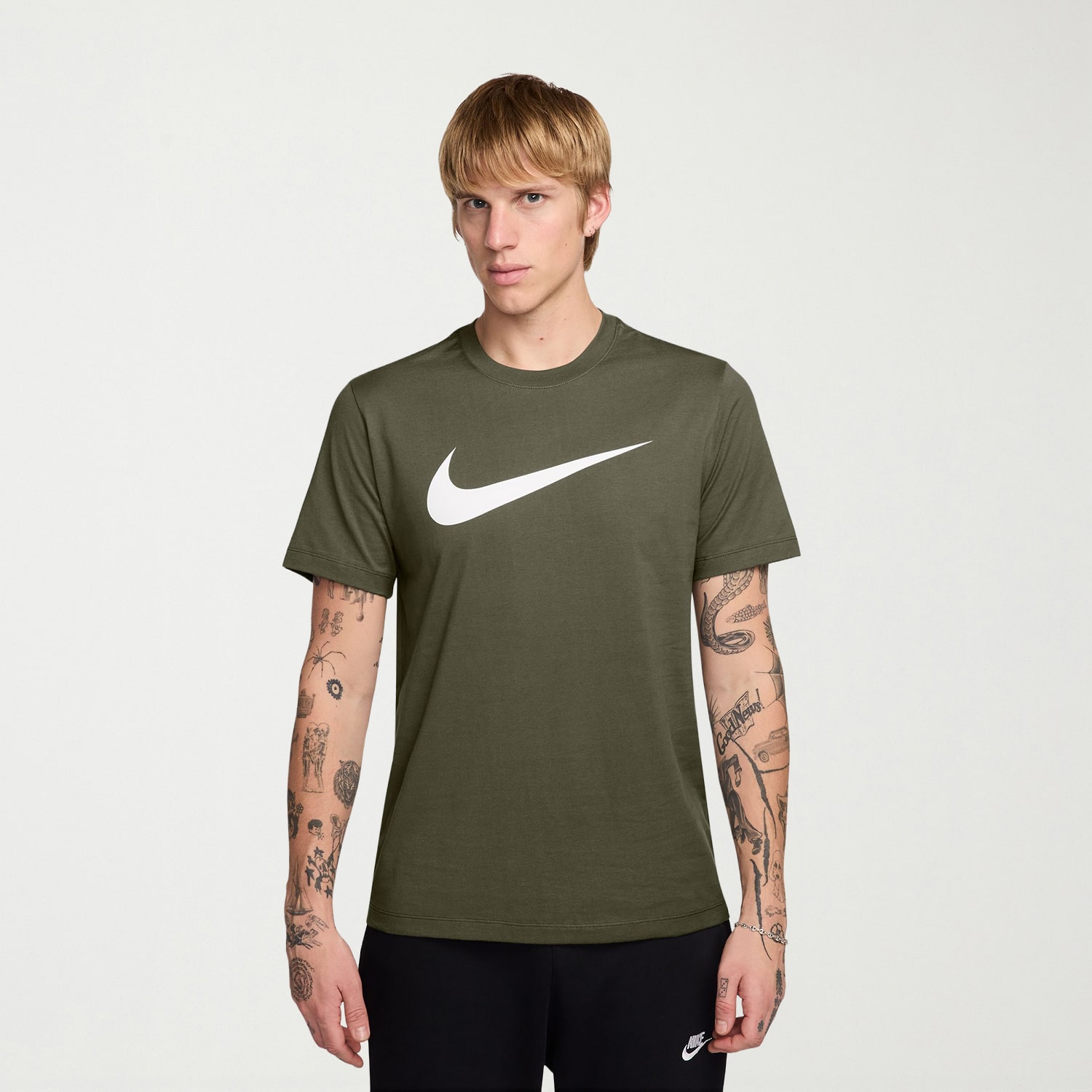 Nike Mens Crew Neck Short Sleeve Regular Fit Big and Tall Graphic T-Shirt