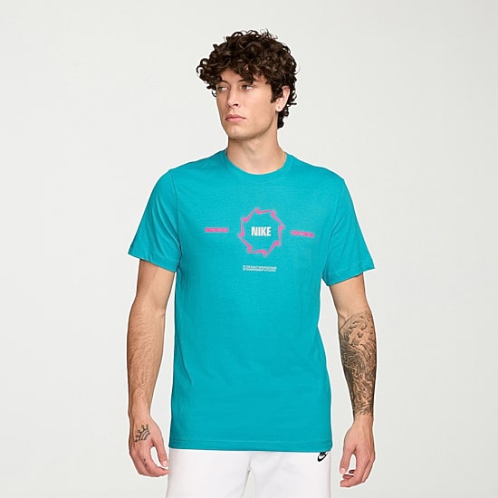 Nike Mens Crew Neck Short Sleeve Regular Fit Big and Tall Graphic T-Shirt