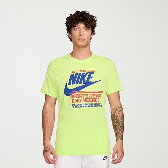 Nike Mens Crew Neck Short Sleeve Regular Fit Big and Tall Graphic T-Shirt