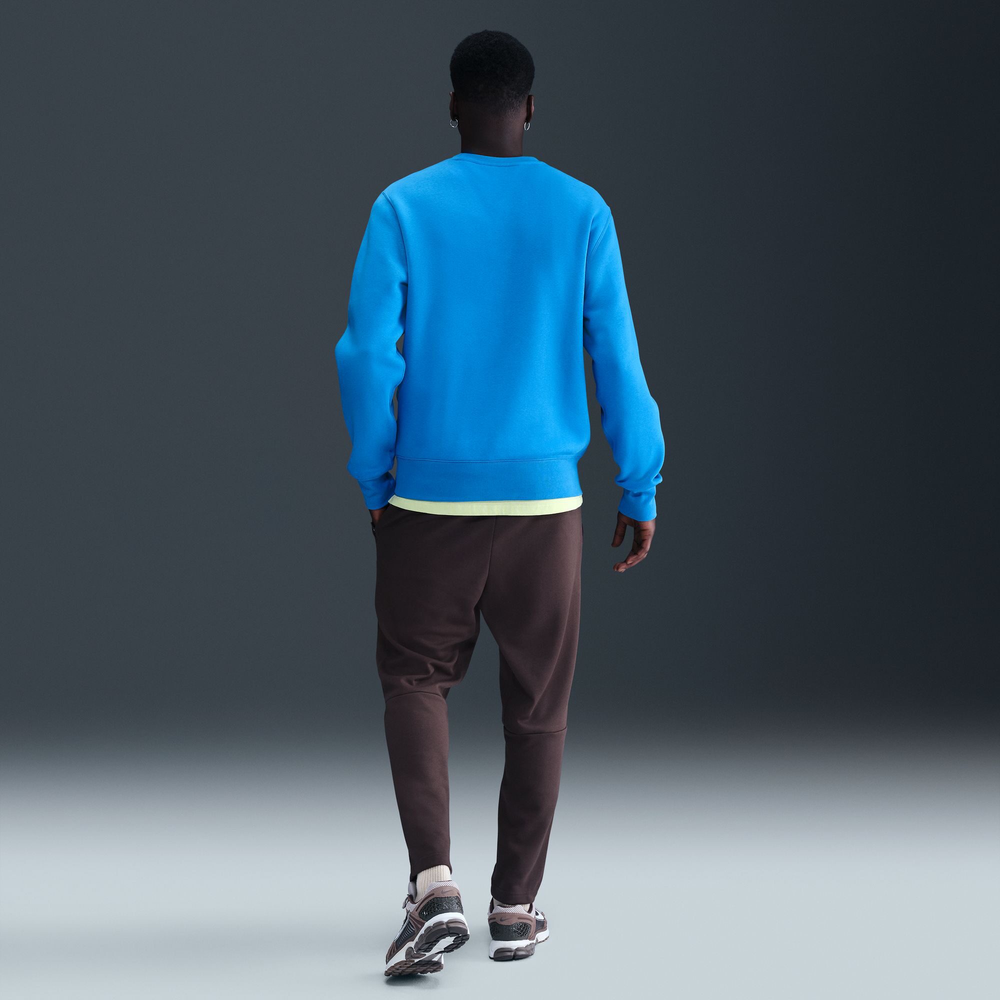 Nike Mens Crew Neck Long Sleeve Big and Tall Sweatshirt