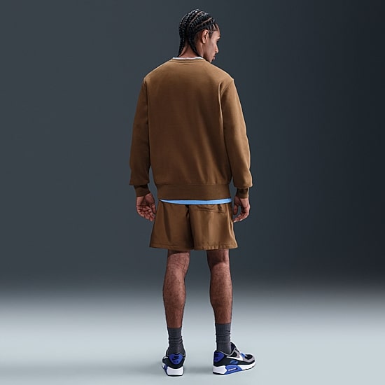 Nike Sweatshirt Mens Crew Neck Long Sleeve Big and Tall Sweatshirt