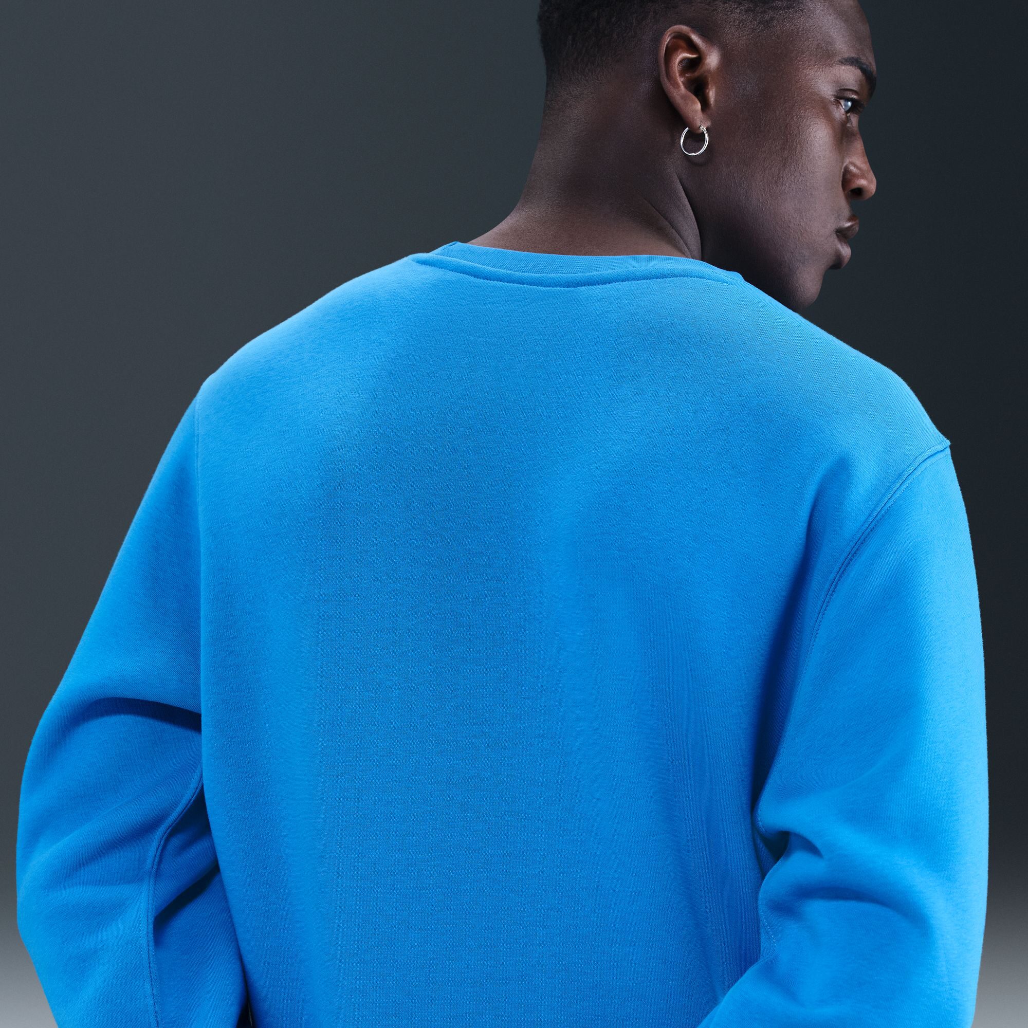 Nike Mens Crew Neck Long Sleeve Big and Tall Sweatshirt