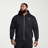 Nike Mens Long Sleeve Fleece Zipper Active Big and Tall Hoodie