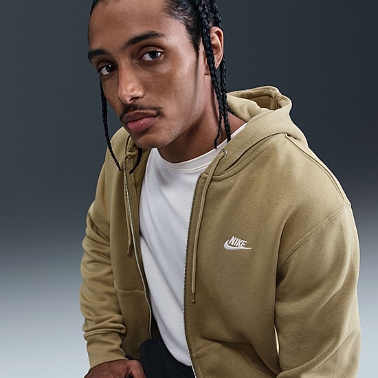 Nike Mens Long Sleeve Zipper Active Big and Tall Hoodie