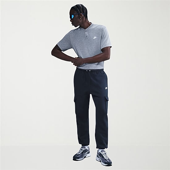 Nike Club Fleece Mens Regular Fit Big and Tall Active Cargo Pant