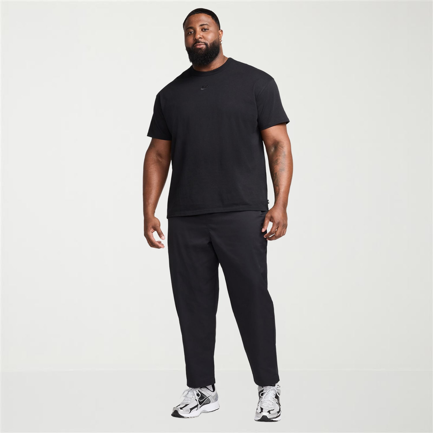 Nike Mens Straight Mid Rise Regular Fit Big and Tall Fleece Active Jogger Pant