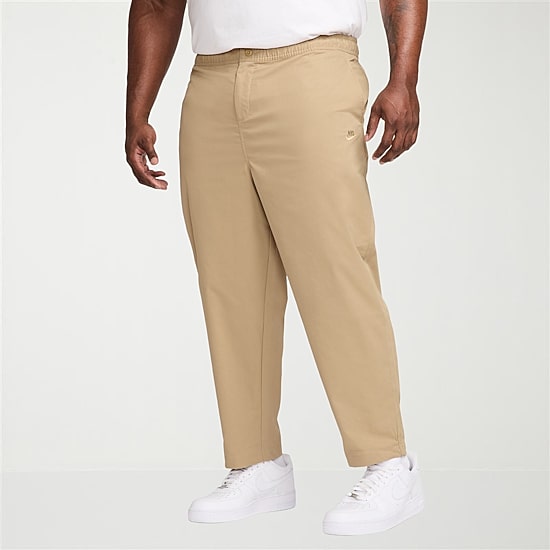 Nike Mens Straight Mid Rise Regular Fit Big and Tall Fleece Active Jogger Pant