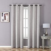 Rhys Grommet Top Blackout Set of 2 Curtain Panel