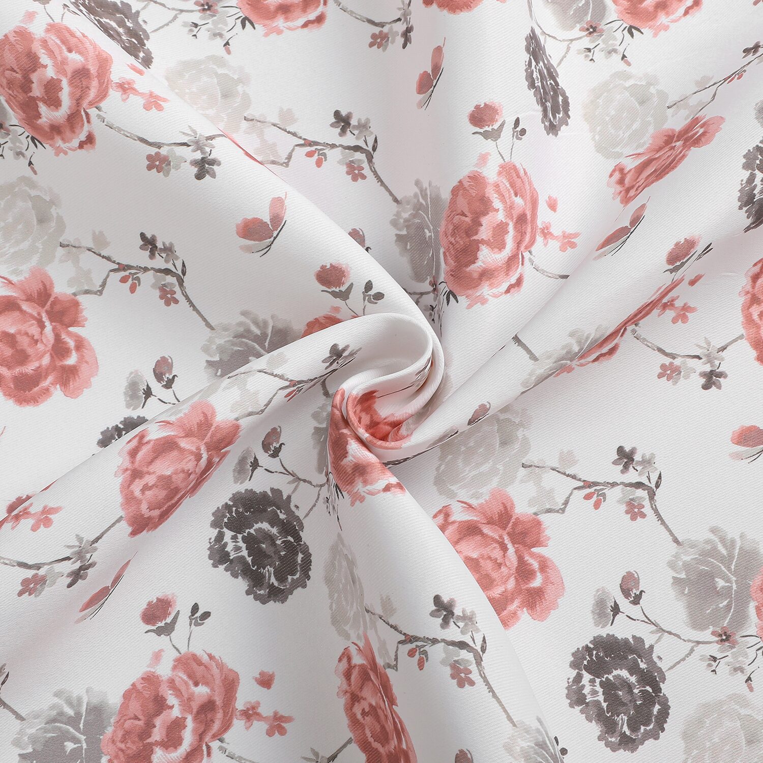 Odwin Printed Grommet Top Blackout Set of 2 Curtain Panel