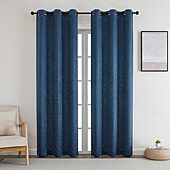 Bard Grommet Top Blackout Set of 2 Curtain Panel