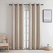 Lara Grommet Top Blackout Set of 2 Curtain Panel