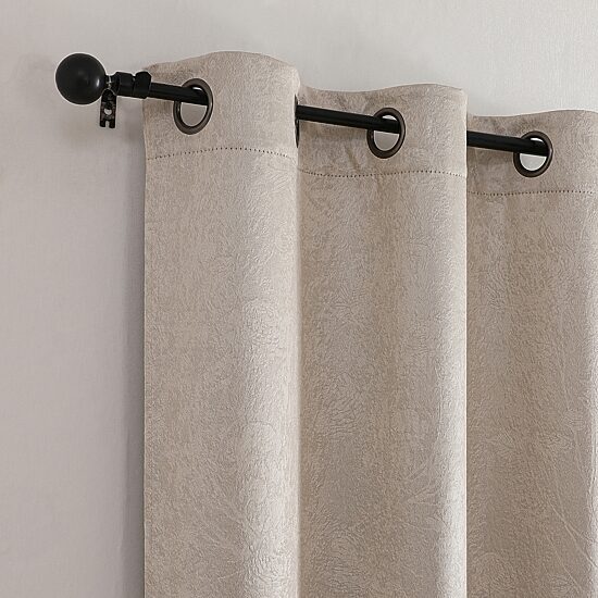 Lara Grommet Top Blackout Set of 2 Curtain Panel
