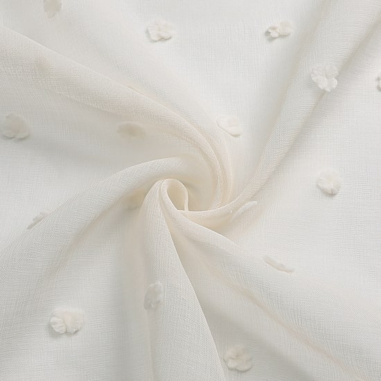 Angel Grommet Top Sheer Set of 2 Curtain Panel