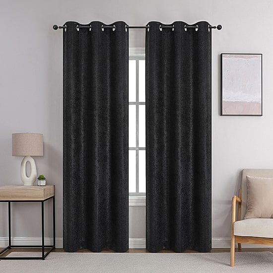 Cambrie Grommet Top Blackout Set of 2 Curtain Panel