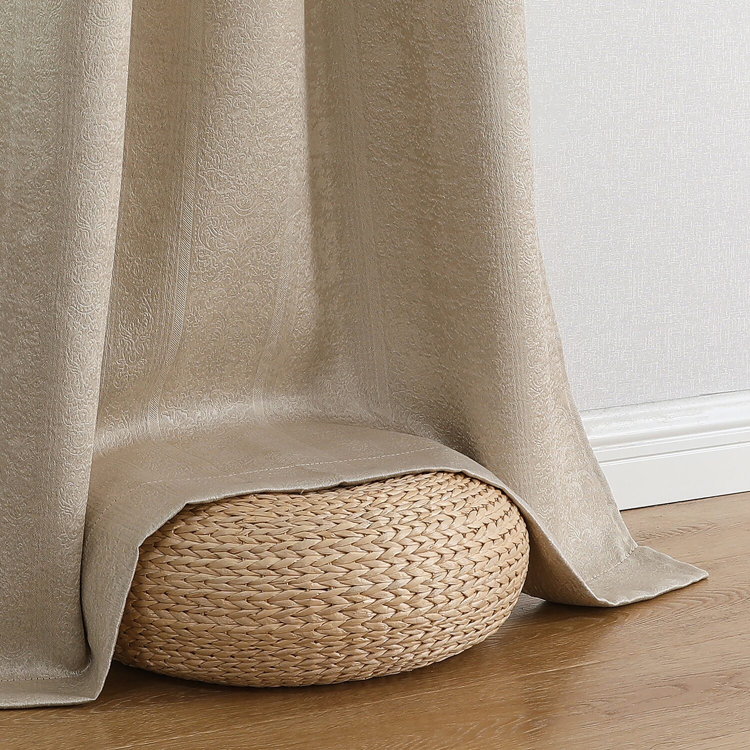 Cambrie Grommet Top Blackout Set of 2 Curtain Panel