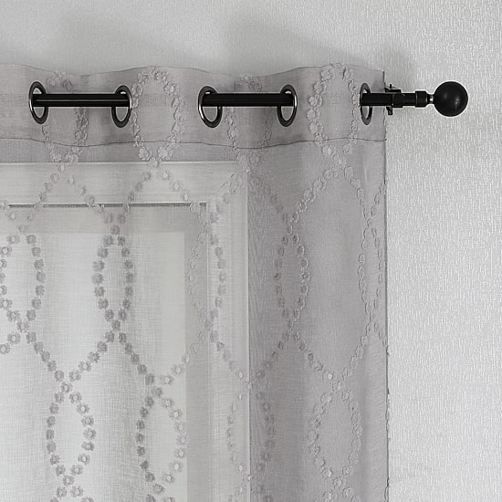 Blake Grommet Top Sheer Set of 2 Curtain Panel