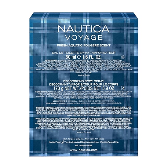 Nautica Voyage Eau De Toilette 2-Pc Gift Set