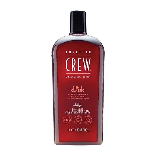 American Crew 3 In 1 Shampoo 33.8 oz.