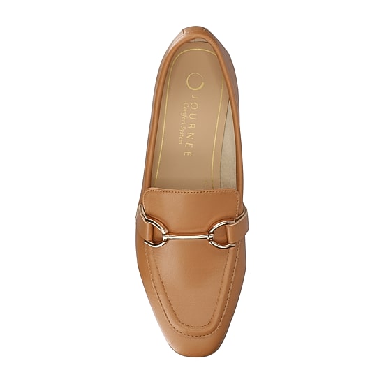 Journee Collection Mizza Womens Square Closed Toe Loafers