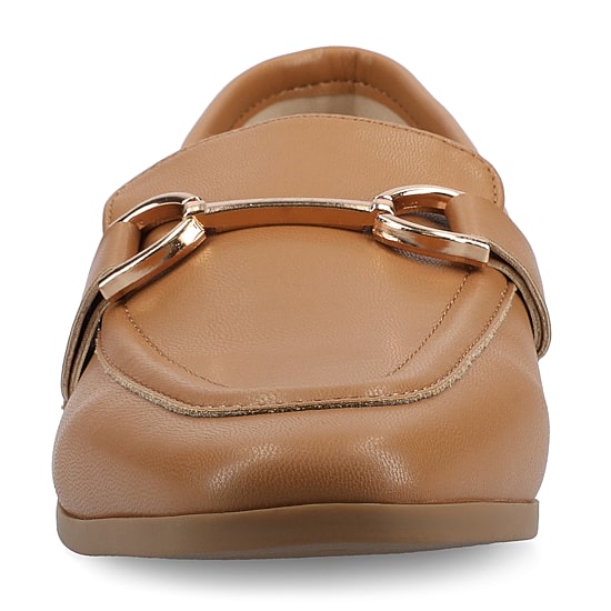 Journee Collection Mizza Womens Square Closed Toe Loafers
