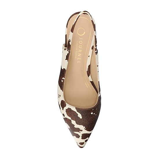 Journee Collection Paulina Womens Pointed Closed Toe Kitten Heel Pumps