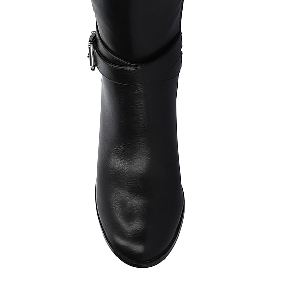 Journee Collection Womens Stacked Heel Dress Boots