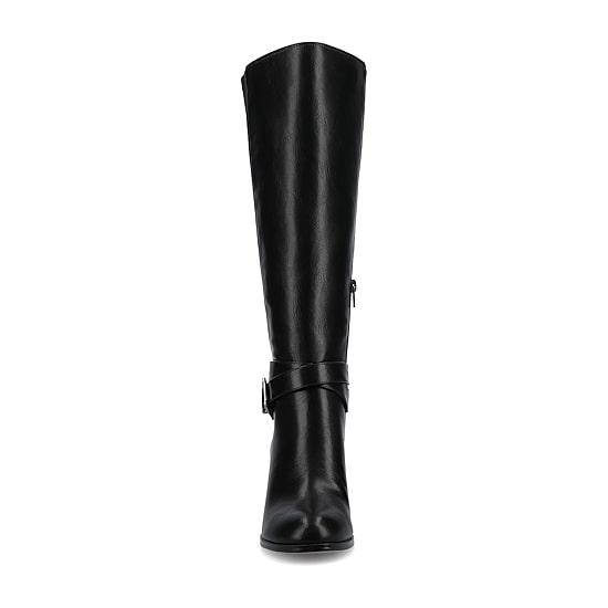 Journee Collection Womens Stacked Heel Dress Boots