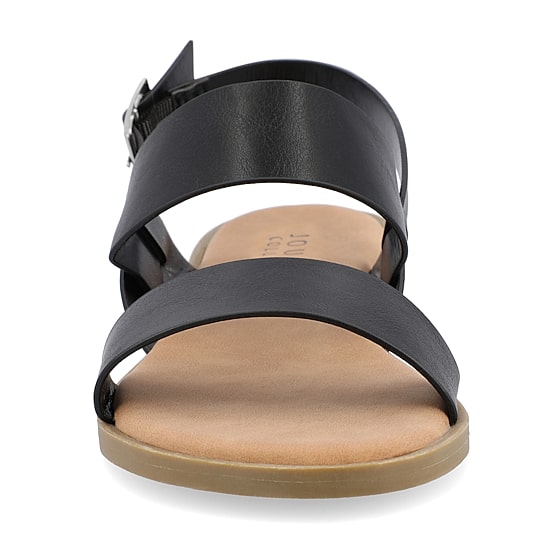 Journee Collection Womens Lavine Slingback Strap Flat Sandals